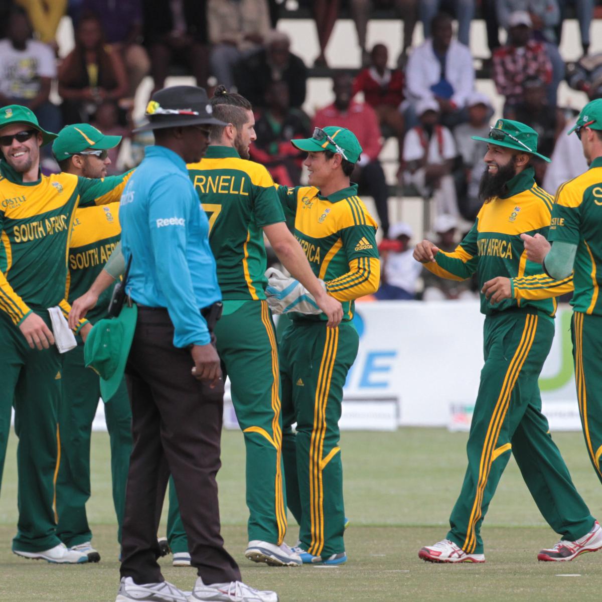 Zimbabwe vs. South Africa, 2014 Triangular Series Scorecard
