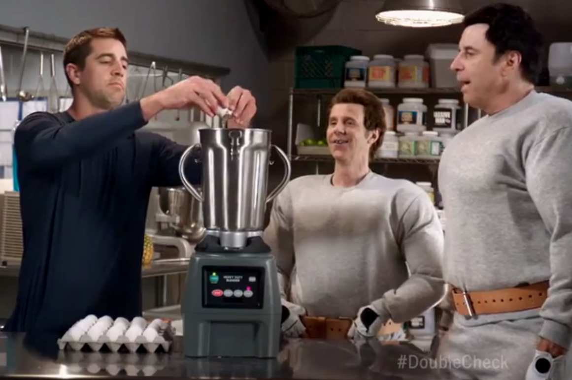 Aaron Rodgers Stars in New State Farm Commercial with SNL's Hans and