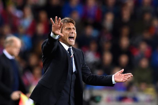OSLO, NORWAY - SEPTEMBER 09: Head coach Italy Antonio Conte reacts during the UEFA EURO 2016 qualifier match between Norway and Italy at Ullevaal Stadion on September 9, 2014 in Oslo, Norway. (Photo by Claudio Villa/Getty Images)