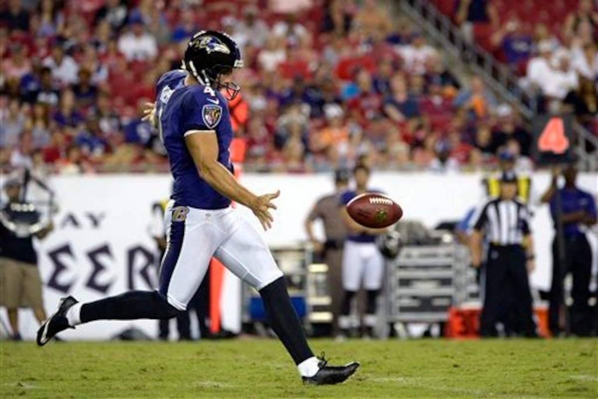 Ravens' Sam Koch Sets Franchise Record by Playing in 130th 