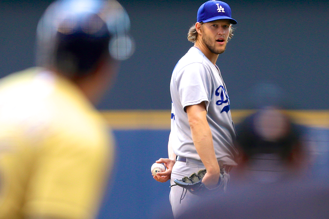MLB on X: For the first time since June, Clayton Kershaw will toe the  rubber at Chavez Ravine.  / X