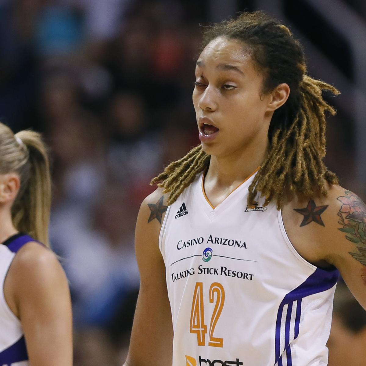 Brittney Griner Injury Updates On Mercury Star S Eye And Recovery Bleacher Report Latest News Videos And Highlights