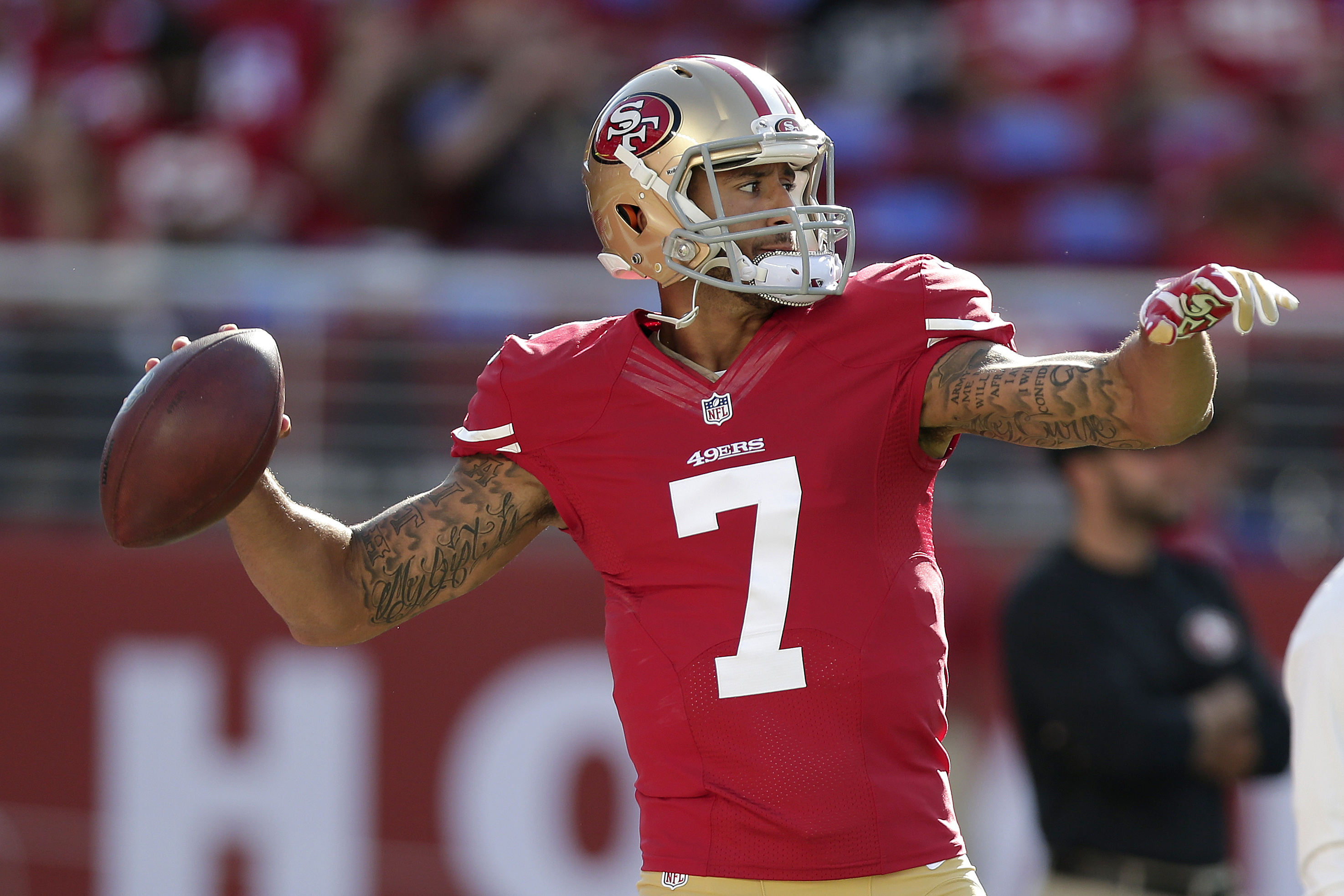 San Francisco 49ers: Colin Kaepernick runs for first touchdown of season –  The Mercury News