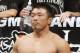 Yoshihiro Akiyama before his UFC middleweight mixed martial arts match against Chris Leben Saturday, July 3, 2010, at The MGM Grand Garden Arena in Las Vegas. (AP Photo/Eric Jamison)