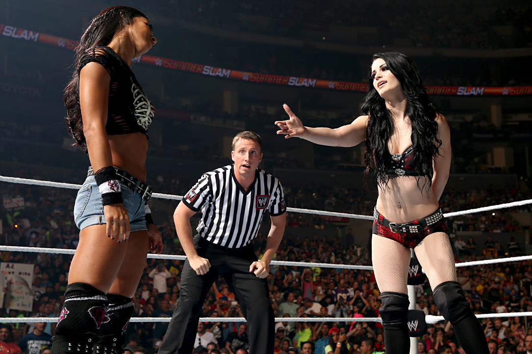 Wwe Divas Girl Paige Sex Video - AJ Lee and Paige WWE Divas Championship Feud Must Intensify to Succeed |  News, Scores, Highlights, Stats, and Rumors | Bleacher Report