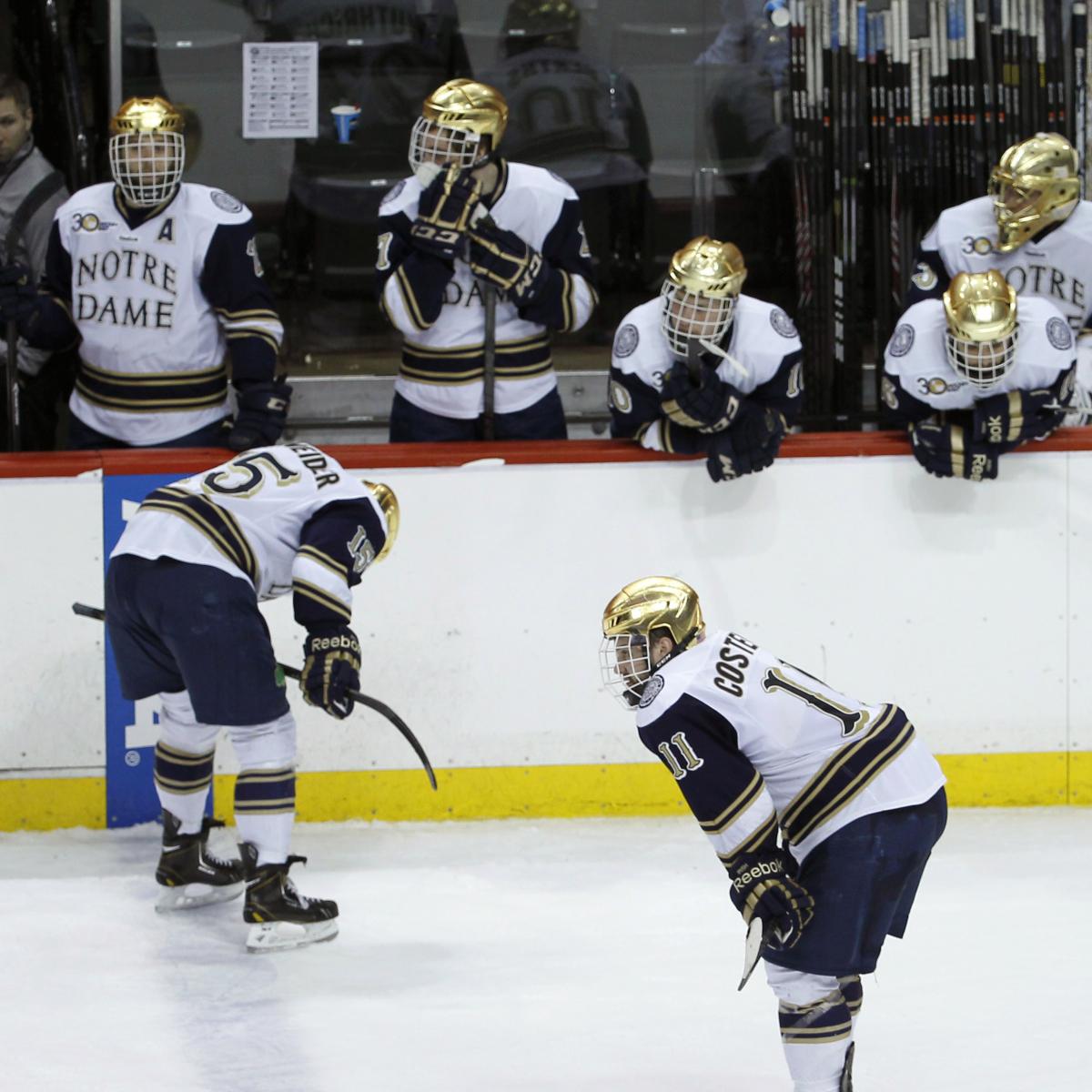 Notre Dame Hockey Schedule 201415 List of Games, Season Preview for