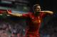 LIVERPOOL, ENGLAND - AUGUST 09: Fabio Borini of Liverpool celebrates scoring the opening goal during the UEFA Europa League Third Round Qualifier between Liverpool and Gomel at Anfield on August 9, 2012 in Liverpool, England. (Photo by Chris Brunskill/Getty Images)