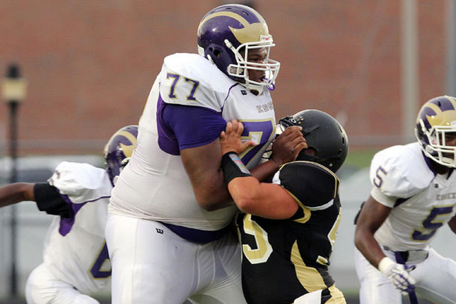 tallest high school football player