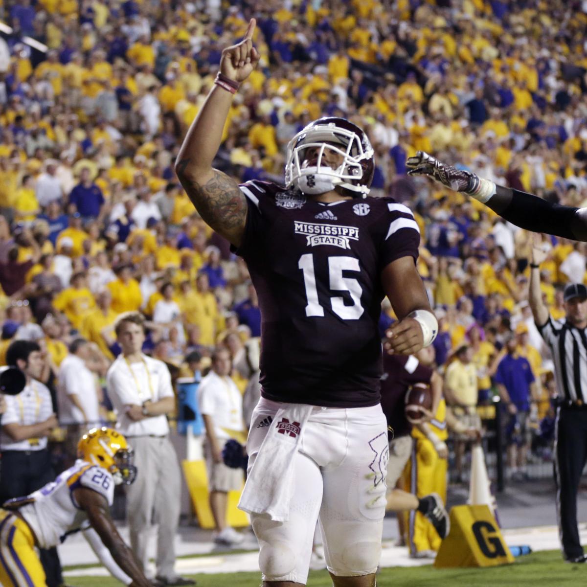 NCAA Football Rankings 2014: Week 5 Standings for College ...