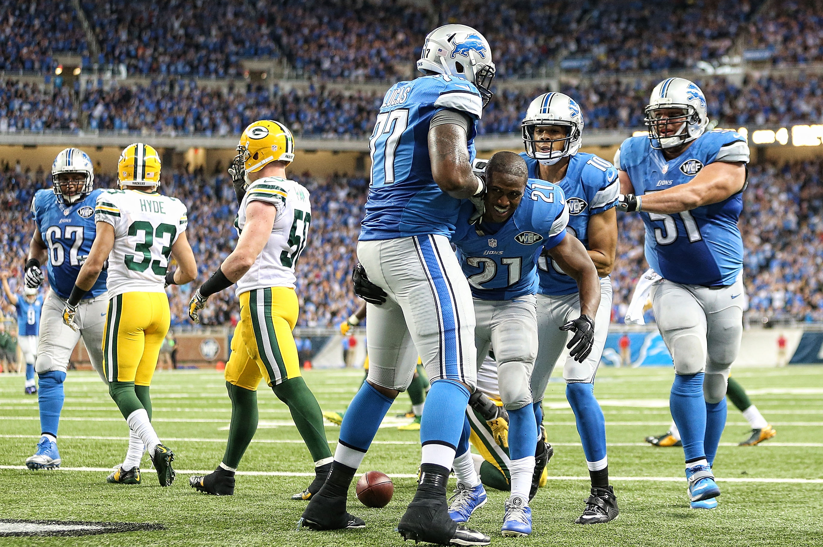 packers at lions