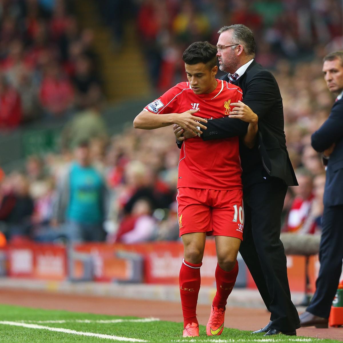Philippe Coutinho Injury: Updates on Liverpool Star's Groin and Return ...