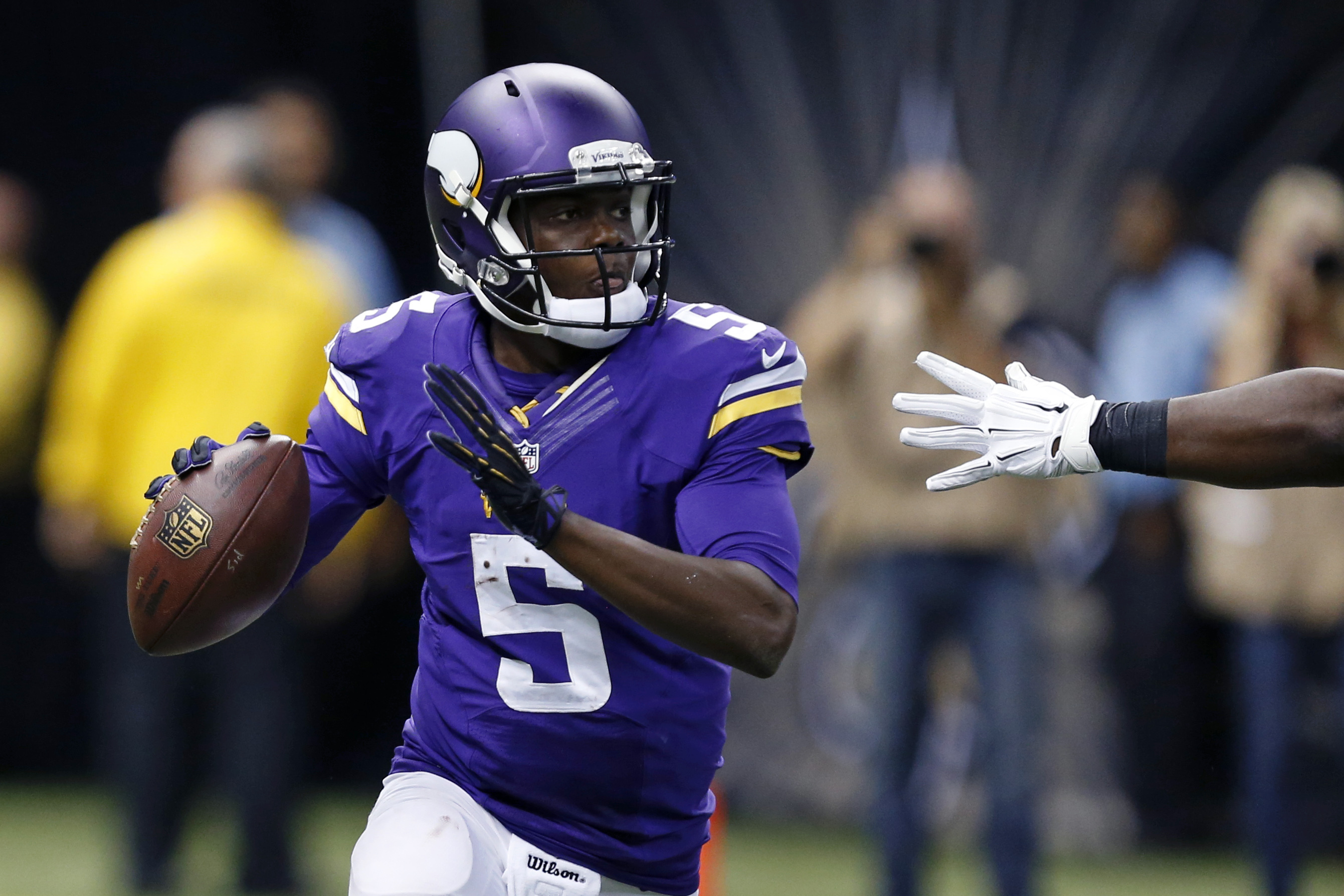 Teddy Bridgewater makes his post-injury debut for the Vikings