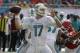Miami Dolphins quarterback Ryan Tannehill (17) looks to pass during the first half of an NFL football game against the Kansas City Chiefs, Sunday, Sept. 21, 2014, in Miami Gardens, Fla. (AP Photo/Lynne Sladky)