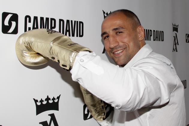BERLIN - SEPTEMBER 16: Boxer Arthur Abraham poses during a press conference on September 16, 2010 in Berlin, Germany. Abraham signed a co-operation with German retail clothes company Camp David. (Photo by Andreas Rentz/Getty Images)