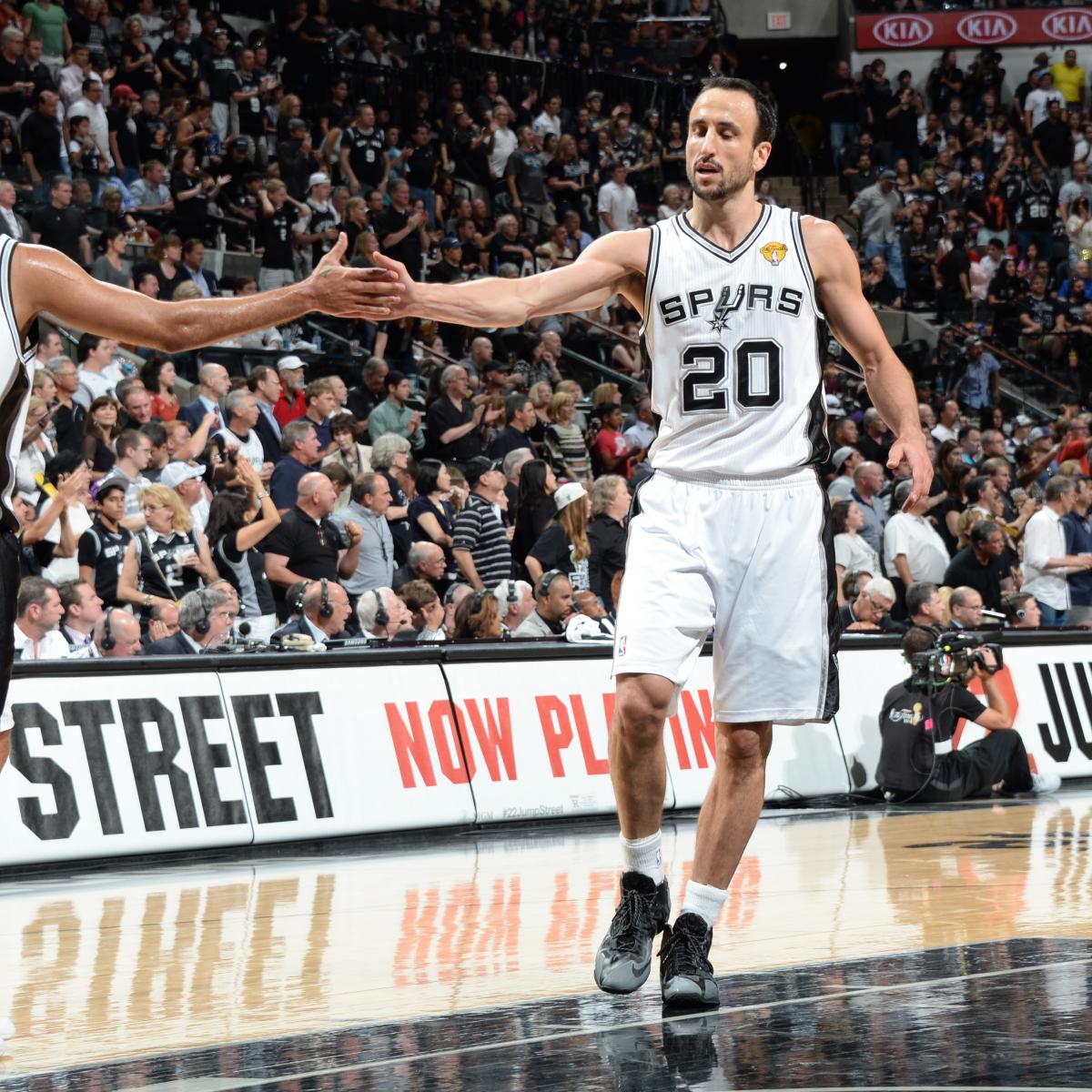 Manu Ginobili Remains as Important and Unpredictable as Ever to Spurs, News, Scores, Highlights, Stats, and Rumors