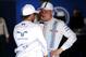HOCKENHEIM, GERMANY - JULY 19: Felipe Massa of Brazil and Williams speaks with Valtteri Bottas of Finland and Williams after they claimed third and second place on the grid respectively during qualifying ahead of the German Grand Prix at Hockenheimring on July 19, 2014 in Hockenheim, Germany. (Photo by Mark Thompson/Getty Images)