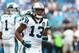CHARLOTTE, NC - SEPTEMBER 14: Kelvin Benjamin #13 of the Carolina Panthers during the game at Bank of America Stadium on September 14, 2014 in Charlotte, North Carolina. (Photo by Streeter Lecka/Getty Images)