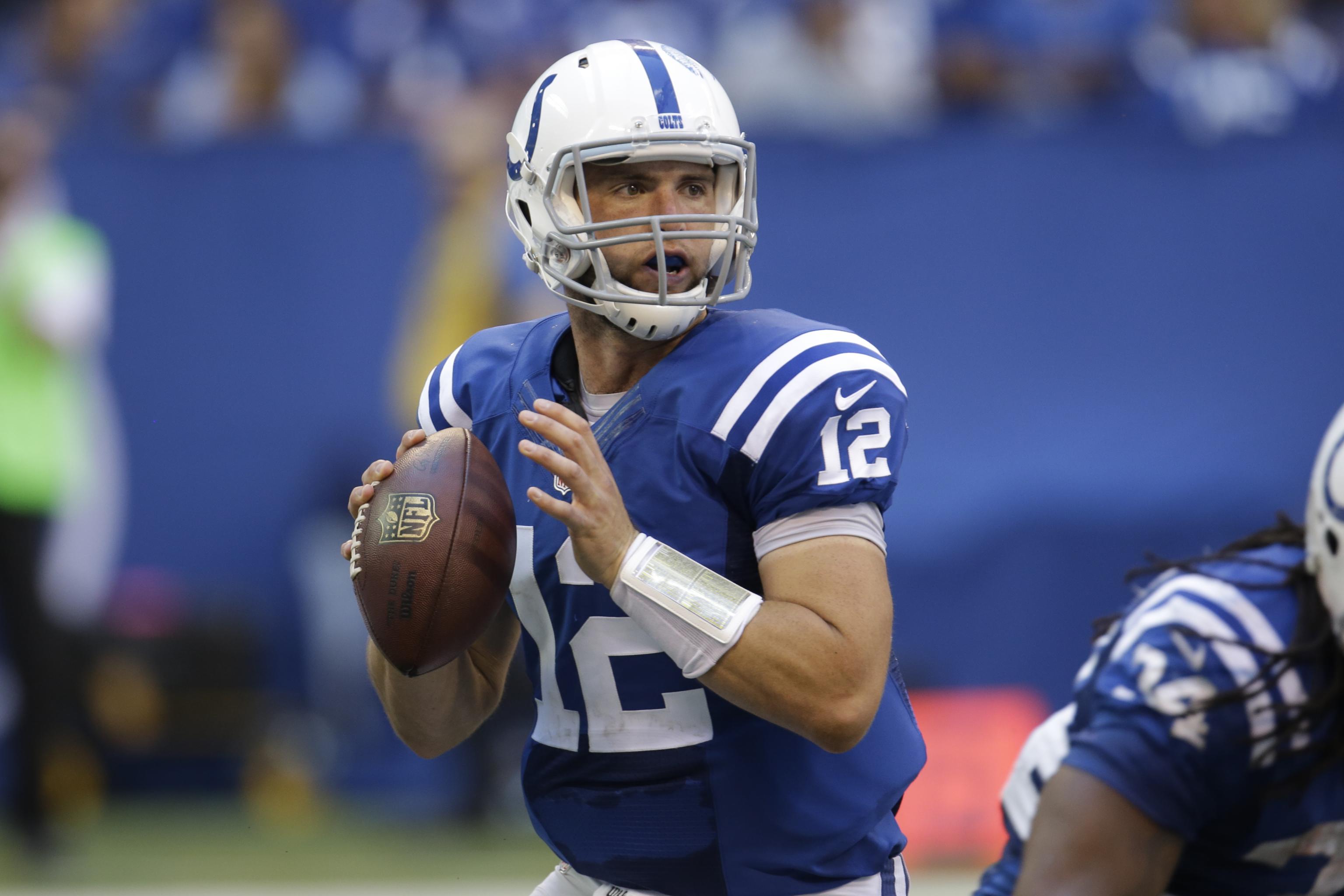 Andrew Luck sets rookie passing records as Colts clinch spot in