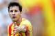 FC Barcelona's Lionel Messi gestures during a Spanish La Liga soccer match against Athletic Bilbao at the Camp Nou stadium in Barcelona, Spain, Saturday, Sept. 13, 2014. (AP Photo/Manu Fernandez)