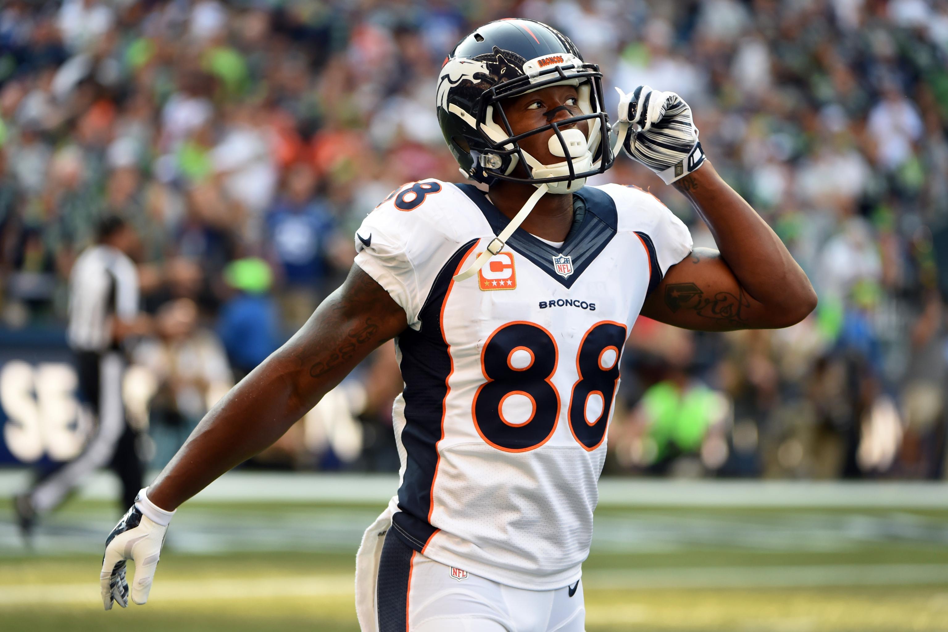 Broncos WR Emmanuel Sanders on targets: “You can't be frustrated