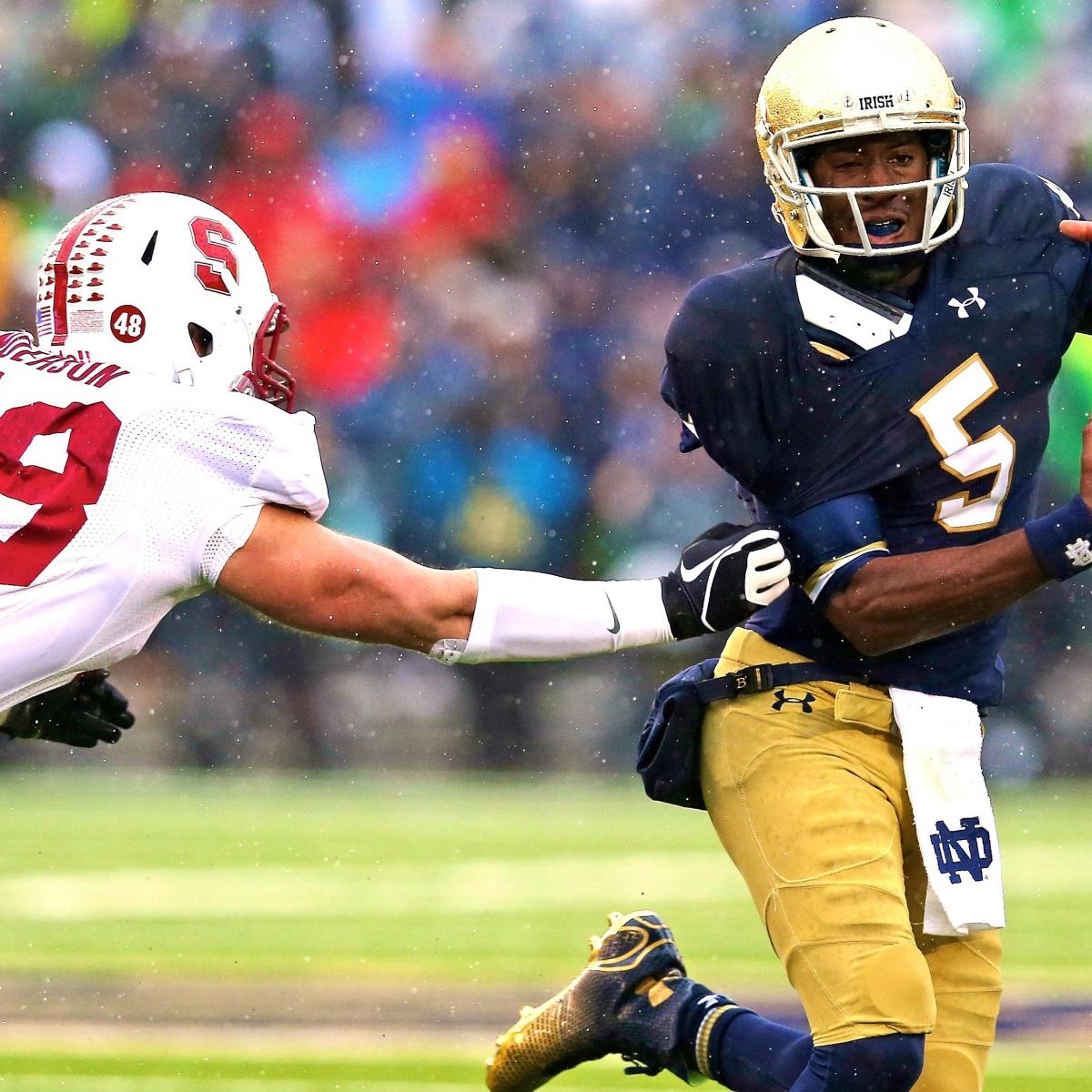 Stanford vs. Notre Dame Score and Twitter Reaction News, Scores