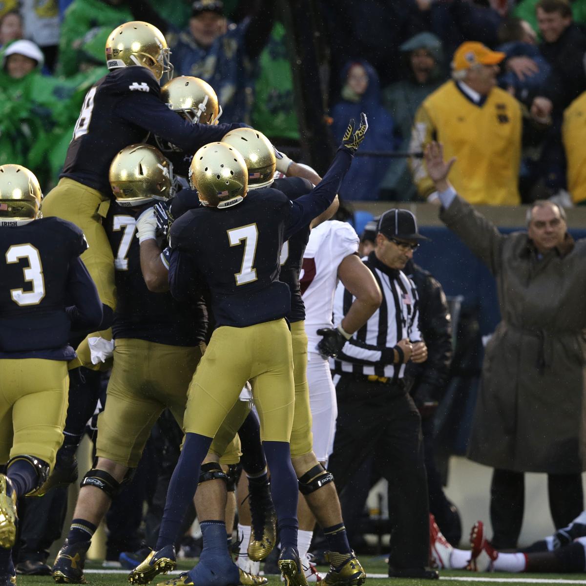 Notre Dame Beats Stanford On Late Td On 4th And 11 News Scores