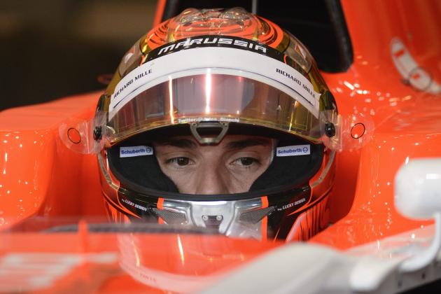 France's Jules Bianchi of Marussia sits in his car during the third free practice session on the Hungaroring circuit near Budapest, Hungary, Saturday, July 26, 2014, one day ahead of the Formula One Hungarian Grand Prix. (AP Photo/MTI, Zsolt Czegledi)