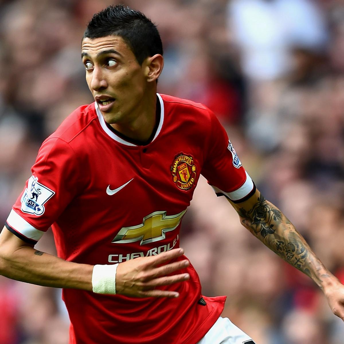 Angel Di Maria and Juan Mata Combine for Manchester United ...