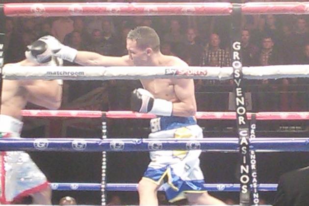 Warrington took just four rounds to stop Dieli
