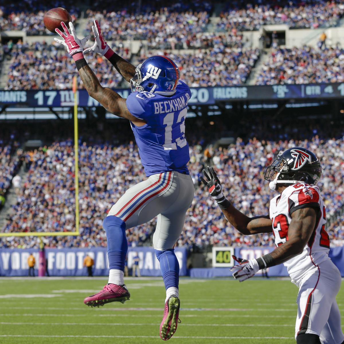 New York Giants Receiver Odell Beckham Jr. Shines in NFL Debut, News,  Scores, Highlights, Stats, and Rumors