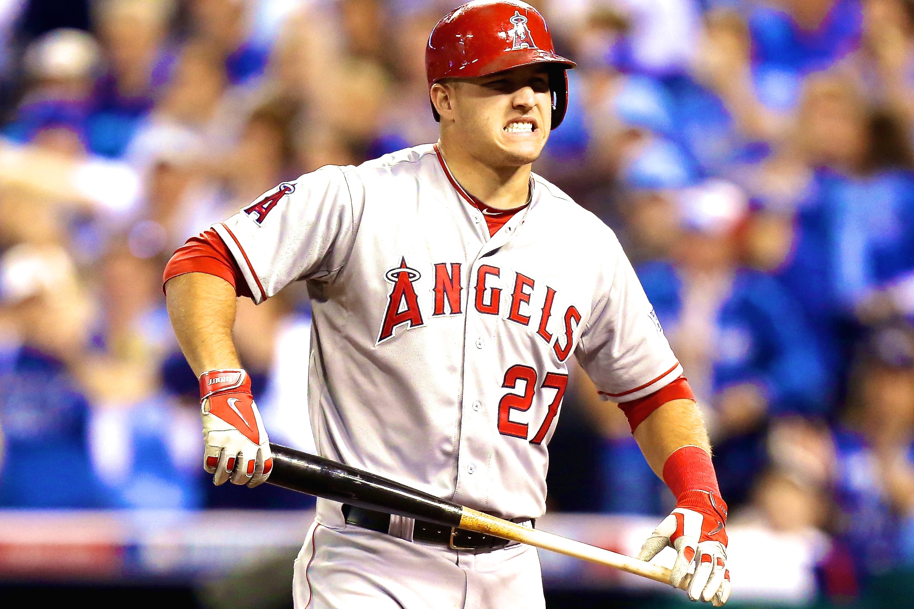 Kansas city royals mike trout GIF - Find on GIFER