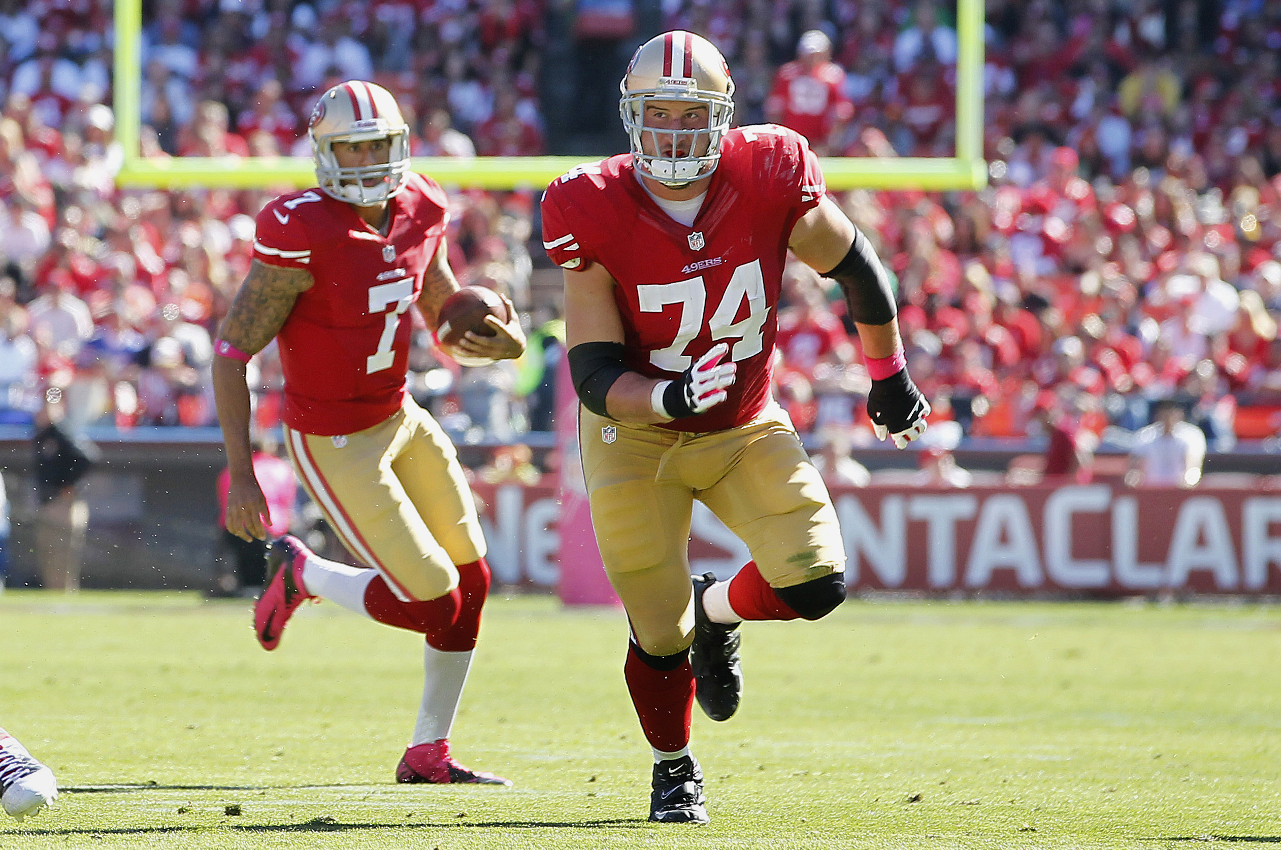 San Francisco 49ers: Joe Staley and Mike Iupati Lead the Way to Rushing  Success, News, Scores, Highlights, Stats, and Rumors