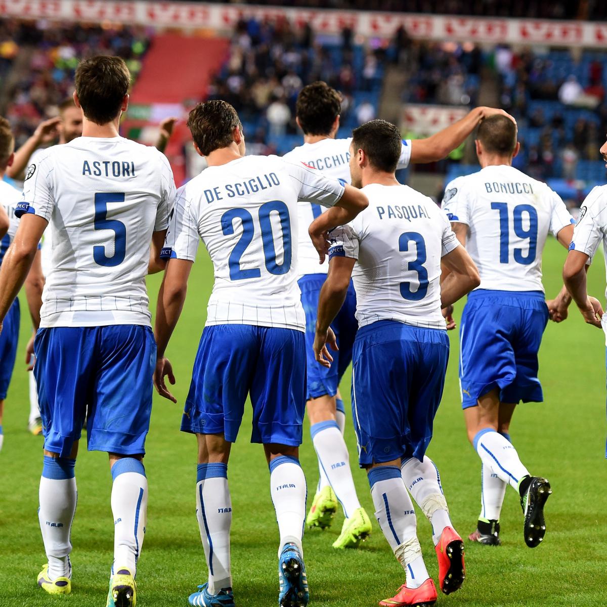 Italy vs. Azerbaijan: How the Azzurri Should Line Up in Euro 2016 Qualifier