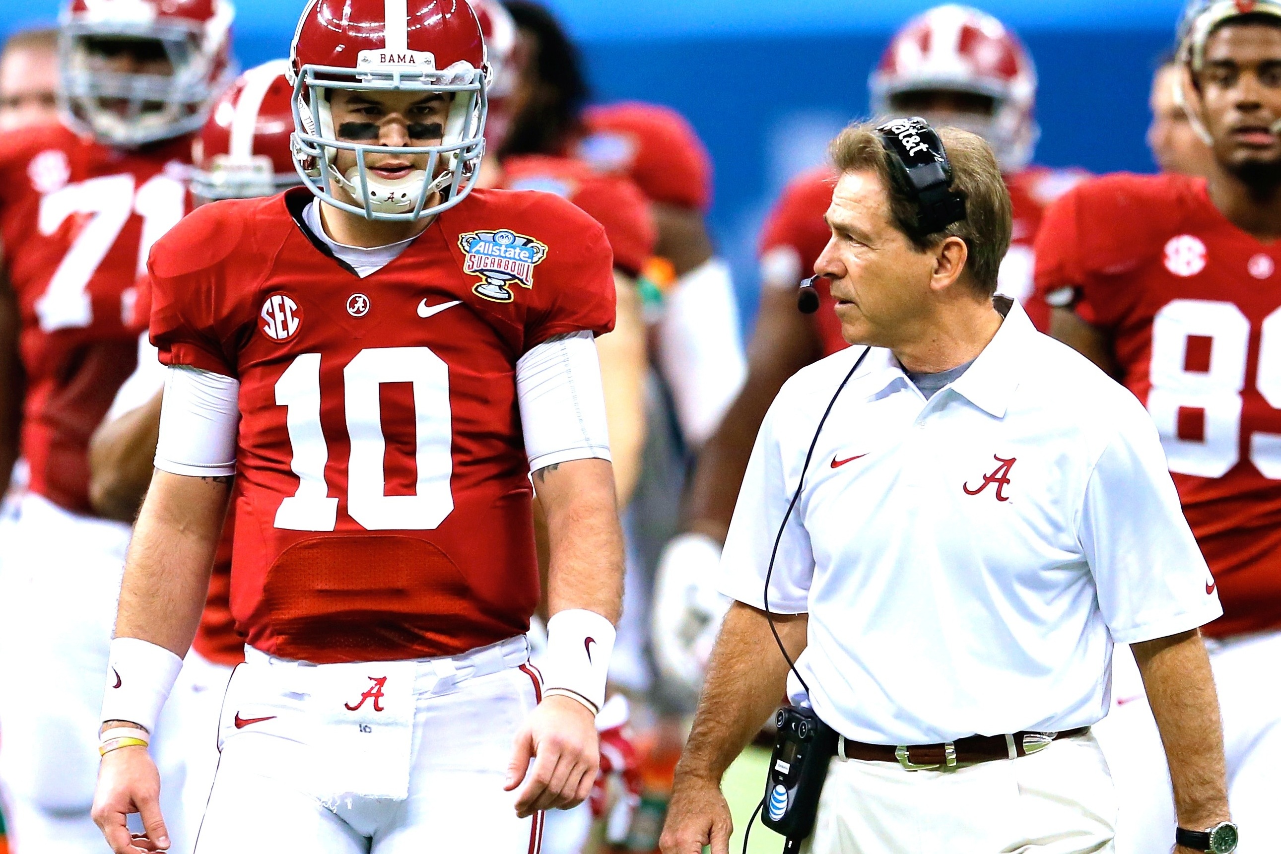 Nick Saban doesn't have time for AJ McCarron's SI cover 