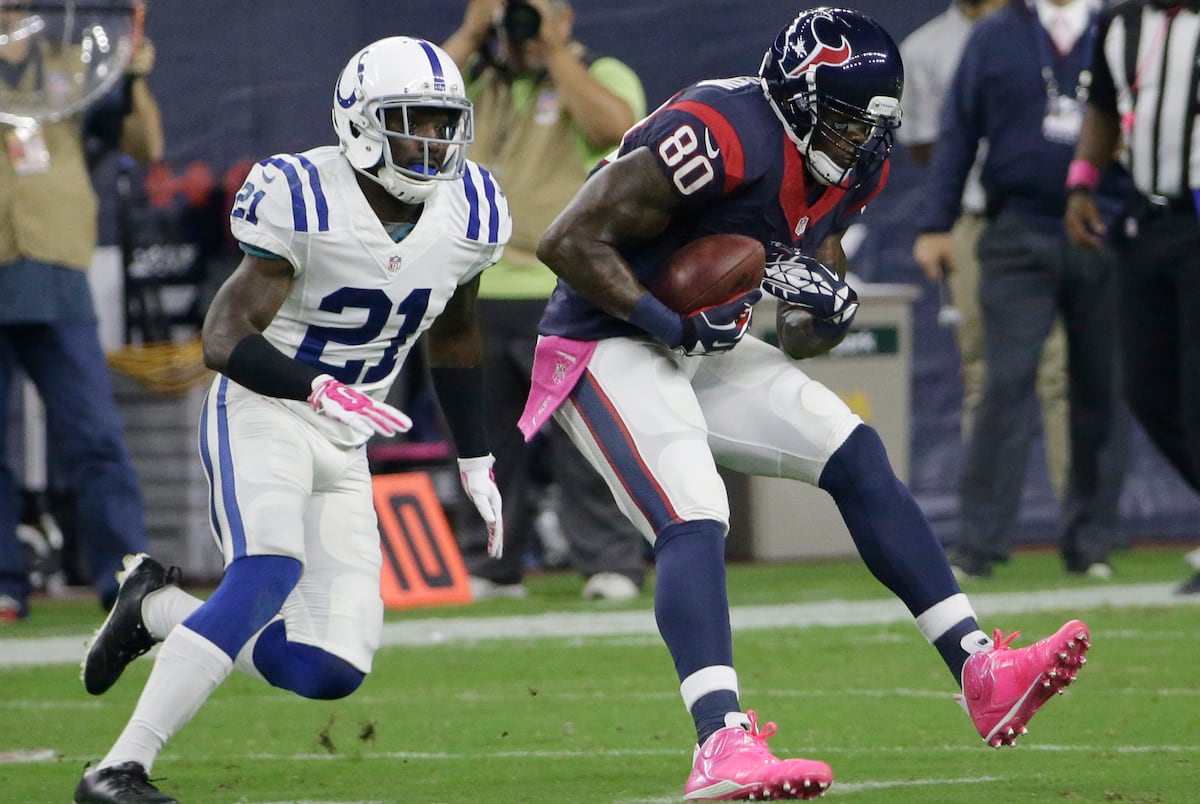 Texans� Andre Johnson Reaches 13,000 Career Receiving Texans� Andre Johnson Reaches 13,000 Career Receiving