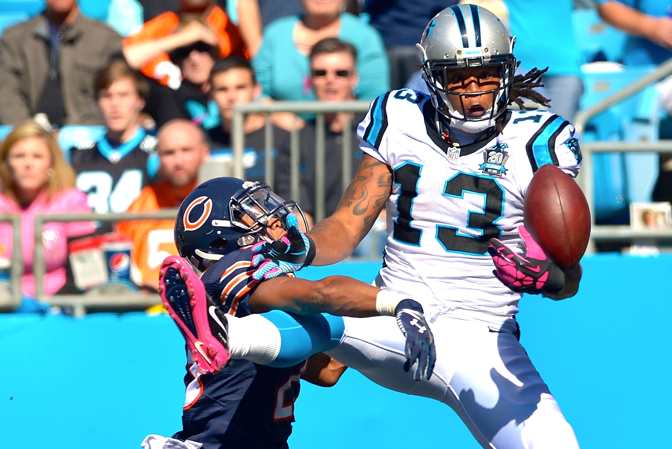 Panthers' Kelvin Benjamin exceeds expectations, but are there