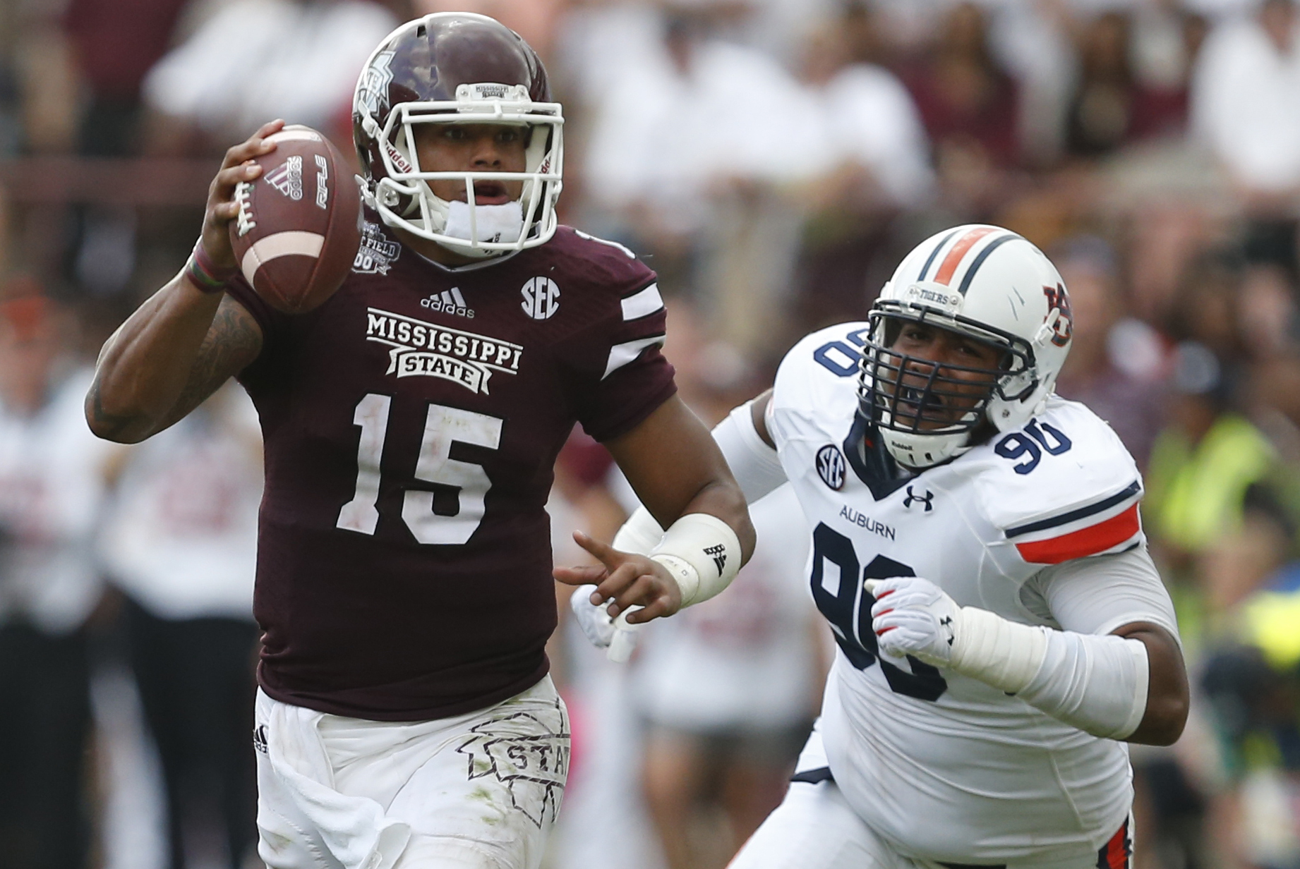 Dak Prescott, Mississippi State See Odds Improve for Heisman, National  Championship - For Whom the Cowbell Tolls