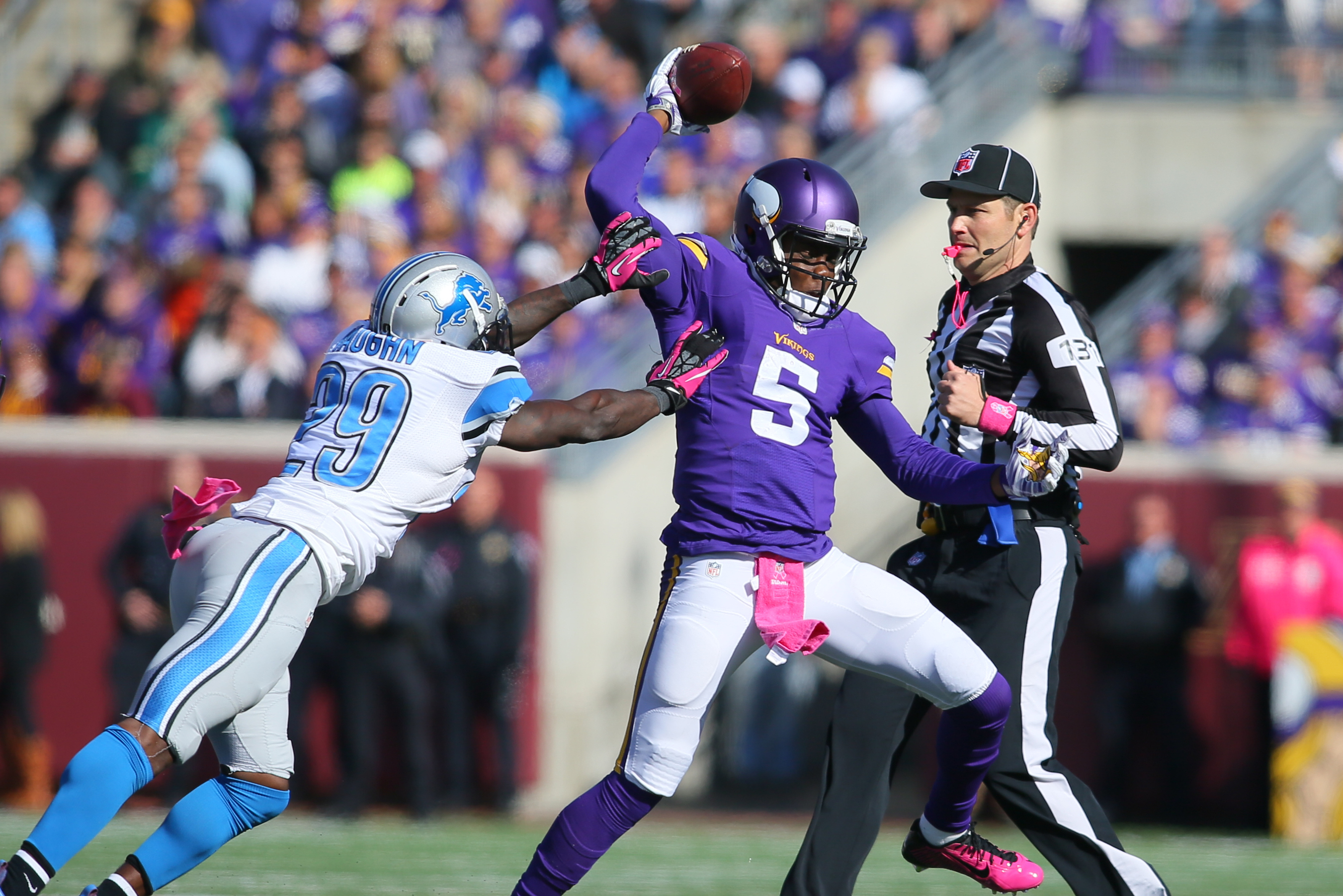 Vikings QB Teddy Bridgewater to start vs. Detroit Lions