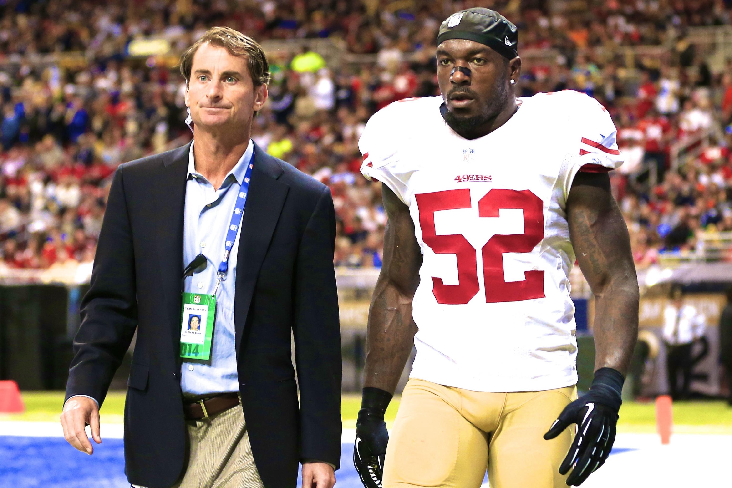 Reinjured Big Toe Ends Season for 49ers' Patrick Willis - The Washington  Informer