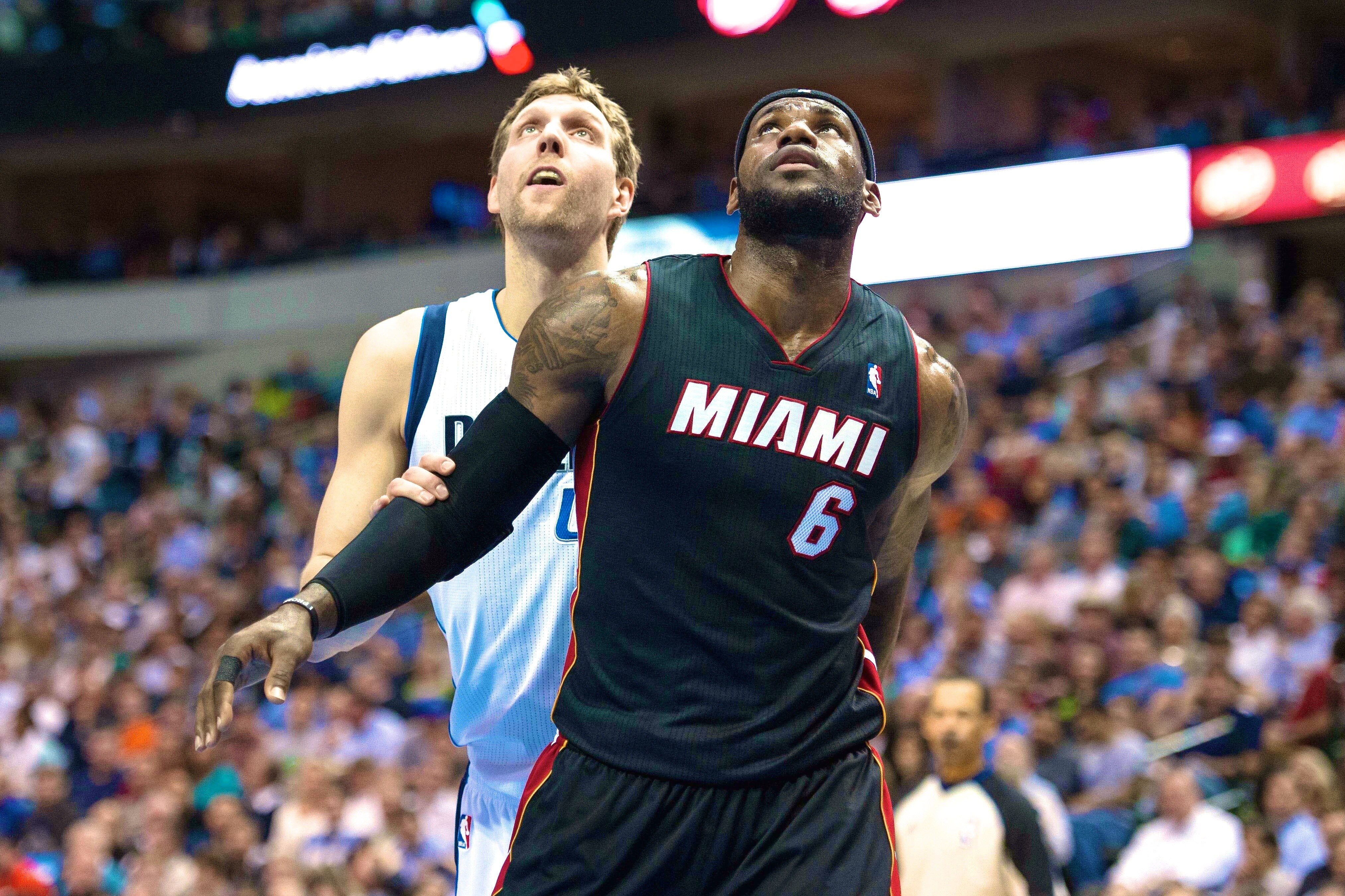 dirk nowitzki lebron james