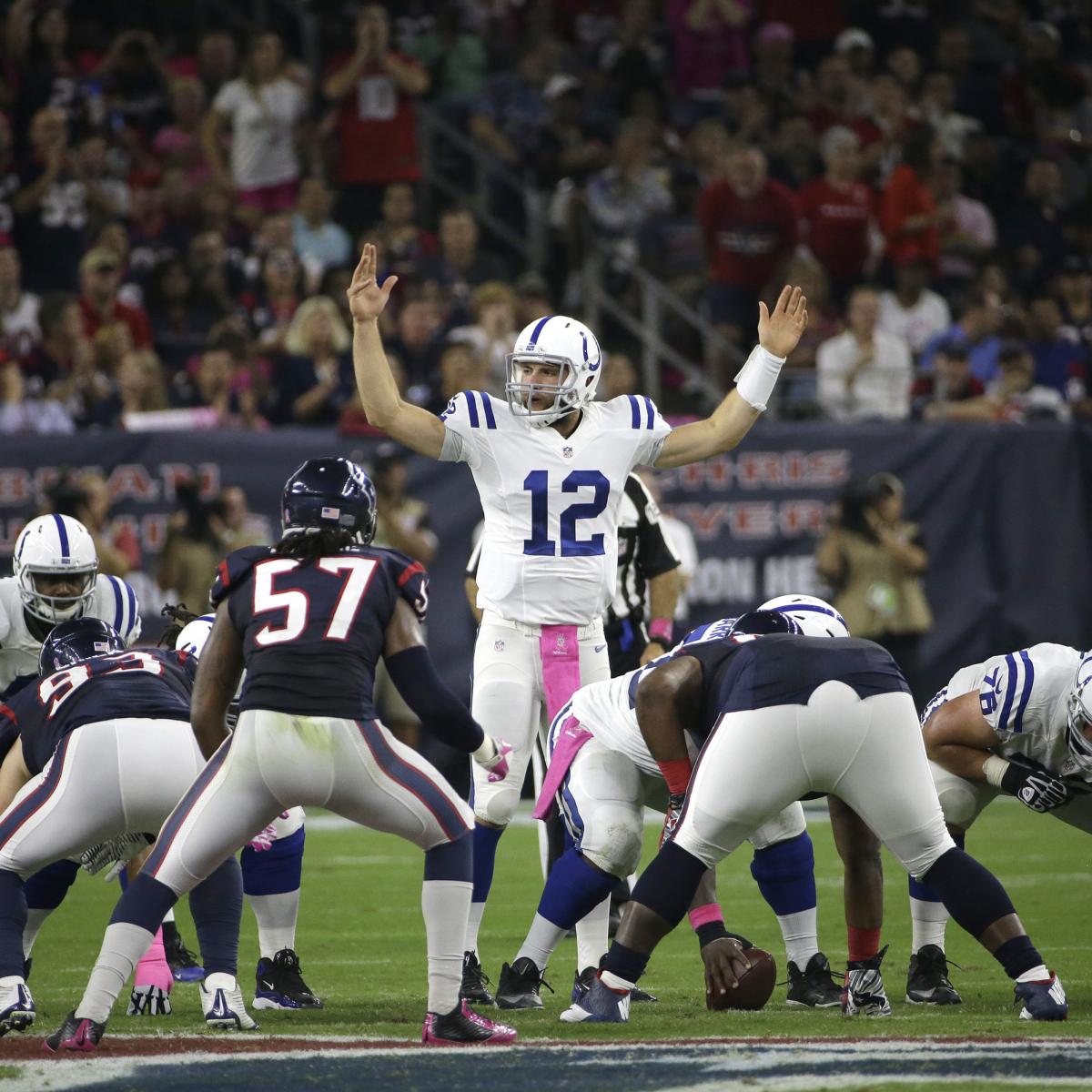 Colts' Andrew Luck on Pace for Record-Setting Season | Bleacher Report | Latest News ...1200 x 1200