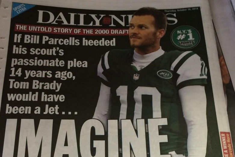 The Jets had a chance to draft Tom Brady in 2000. What if they had