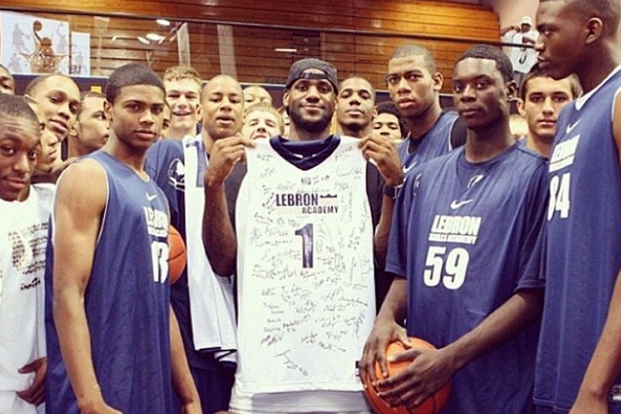 Photo from 2007 LeBron James Skills Academy Is Flooded with Future NBA ...