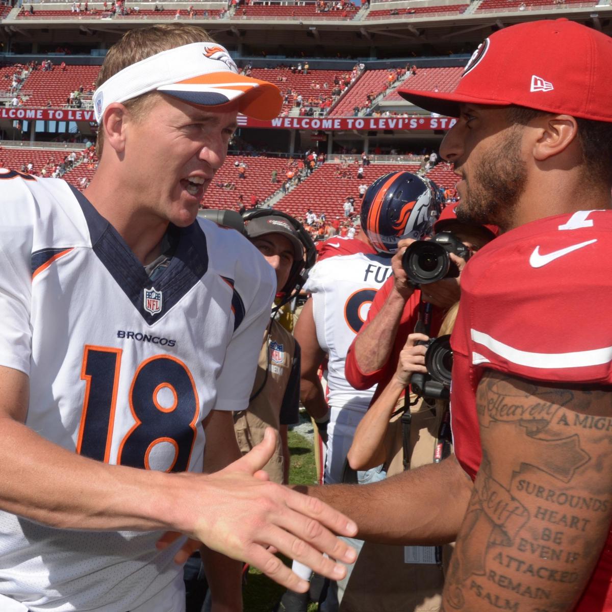 Is Colin Kaepernick Harder to Game-Plan Against Than Peyton Manning? | Bleacher Report ...