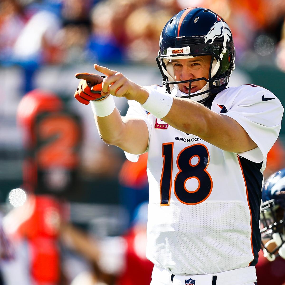 Broncos peyton manning looking for all time passing touchdowns record