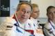 Russia's team captain Shamil Tarpischev speaks during a news conference prior to the Fed Cup match between Russia and Slovakia in Moscow, Russia, Tuesday, April 16, 2013. Russia's tennis players Maria Kirilenko at center and Elena Vesnina at right. (AP Photo/Mikhail Metzel)