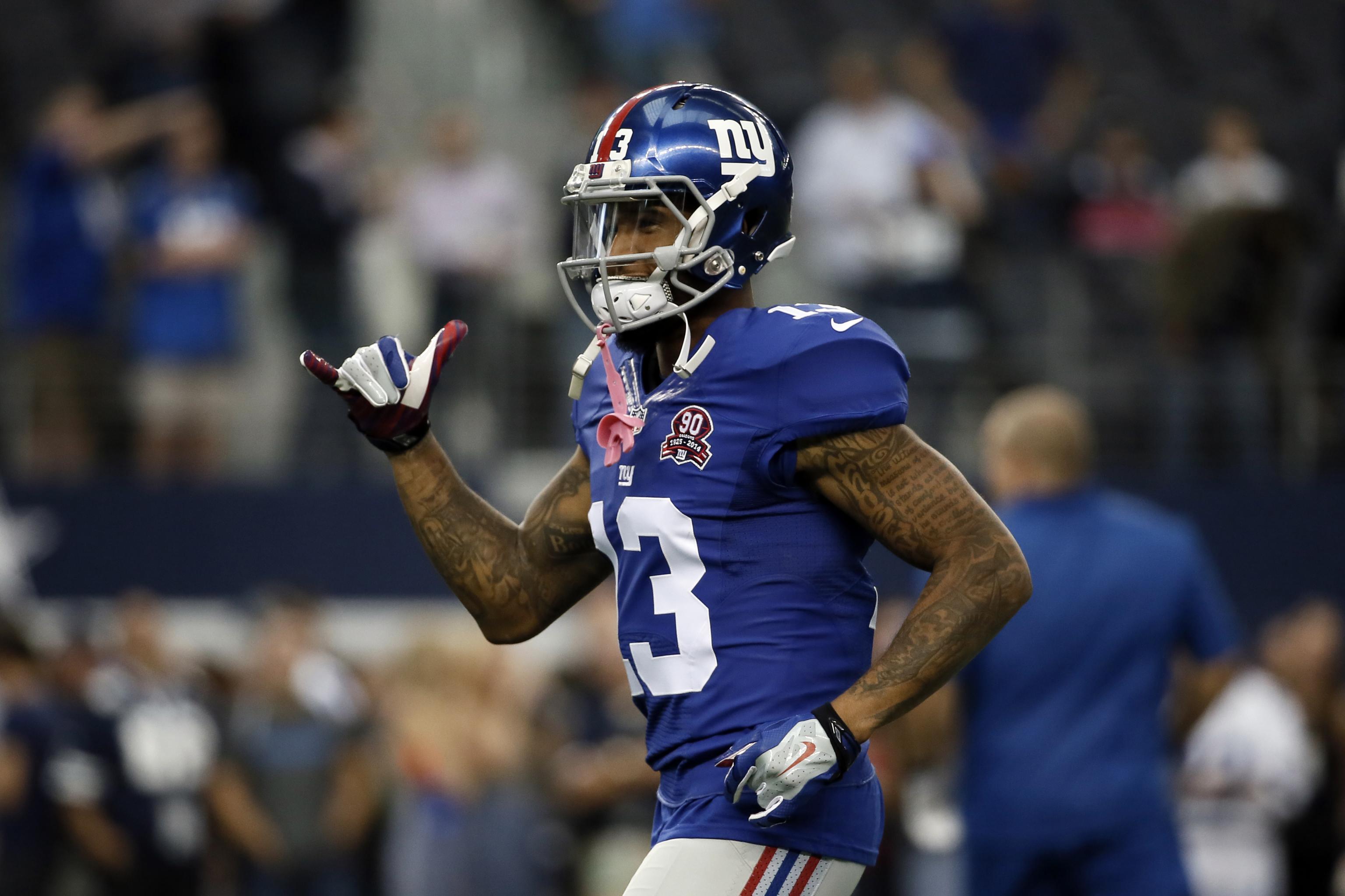 Odell Beckham Jr. hauls in five receptions in Week 7 - Odell Beckham Jr.  News