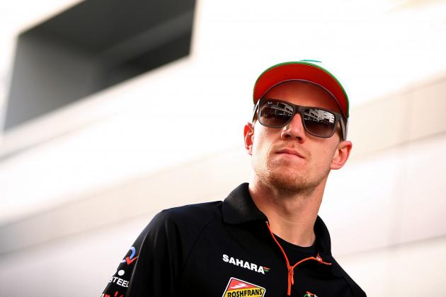 SOCHI, RUSSIA - OCTOBER 10:  Nico Hulkenberg of Germany and Force India leaves the circuit after practice ahead of the Russian Formula One Grand Prix at Sochi Autodrom on October 10, 2014 in Sochi, Russia.  (Photo by Mark Thompson/Getty Images)