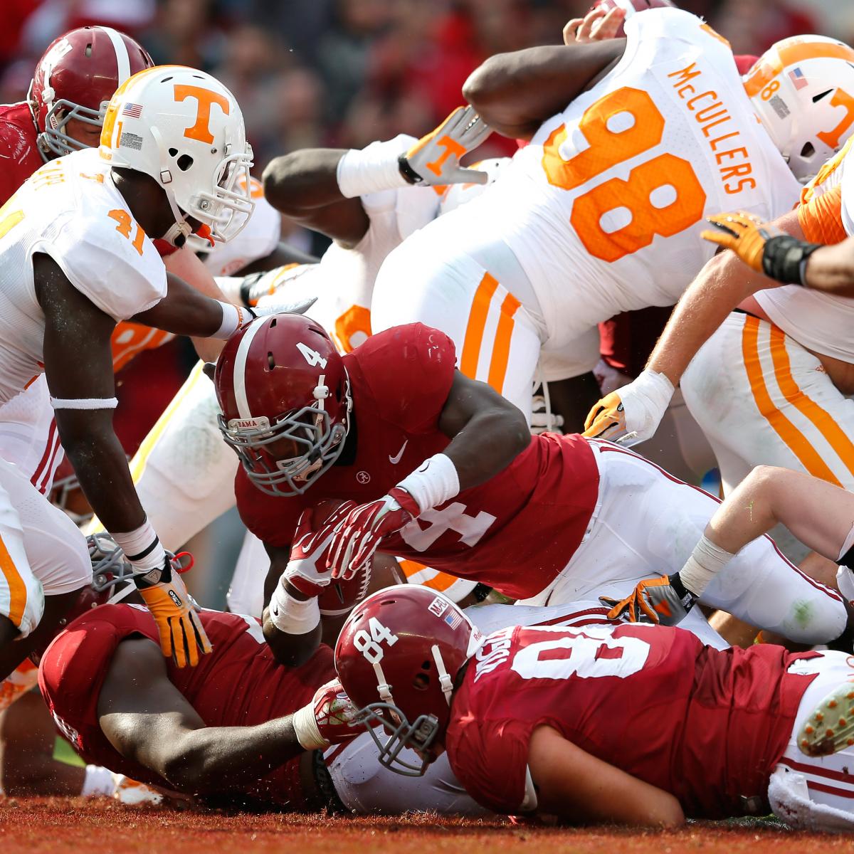 Alabama Crimson Tide Vs Tennessee Volunteers