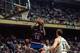 BOSTON - 1973: Willis Reed #19 of the New York Knicks pulls down the rebound during the Eastern Conference Finals played in 1973 at the Boston Garden in Boston, Massachussetts. NOTE TO USER: User expressly acknowledges and agrees that, by downloading and or using this photograph, User is consenting to the terms and conditions of the Getty Images License Agreement. Mandatory Copyright Notice: Copyright 1973 NBAE (Photo by Dick Raphael/NBAE via Getty Images)